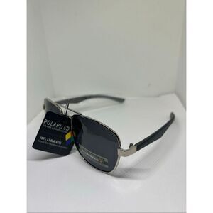 Manhattan Polarized Aviator Sunglasses UV400 – Metal Frame – New